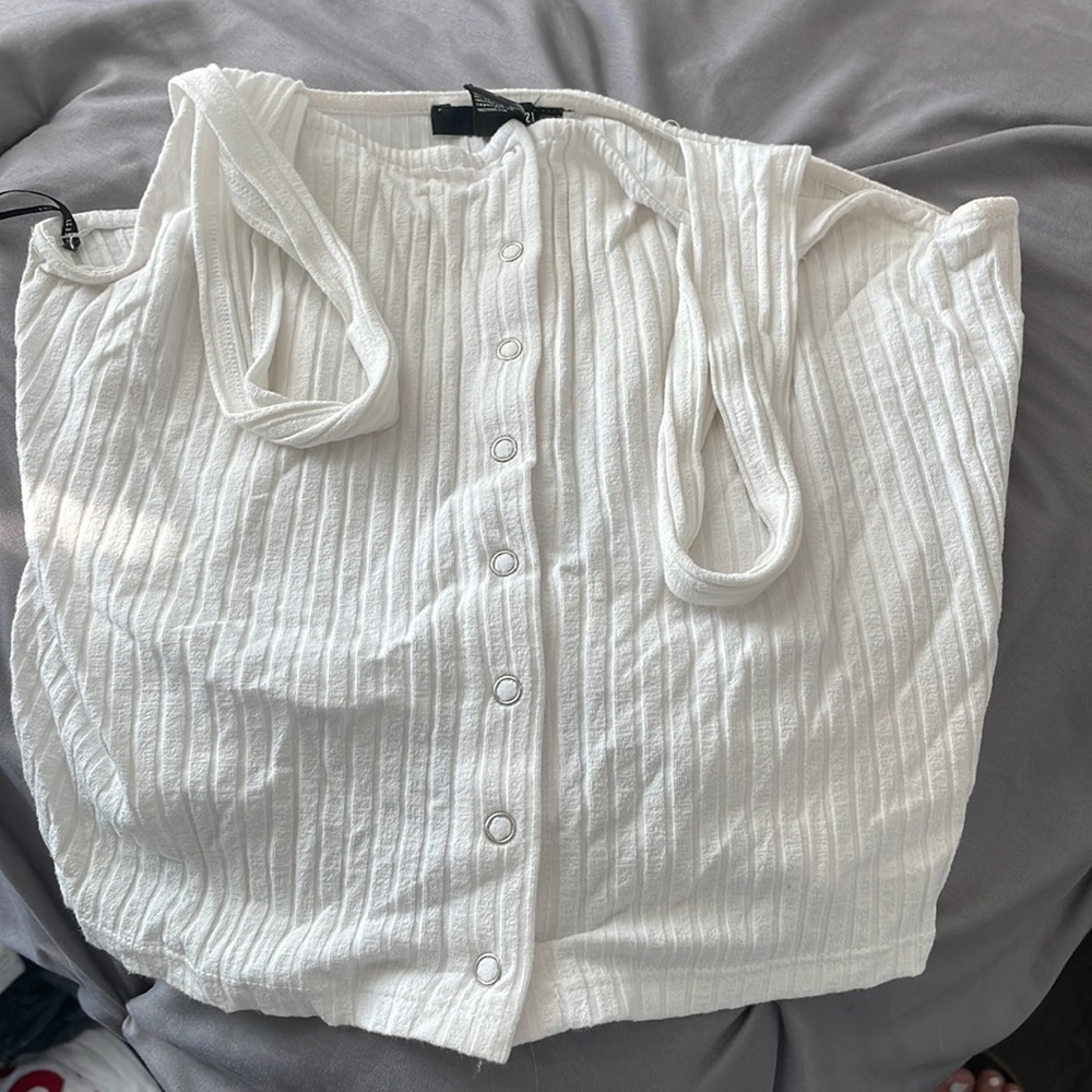 White crop top from forever, 21
